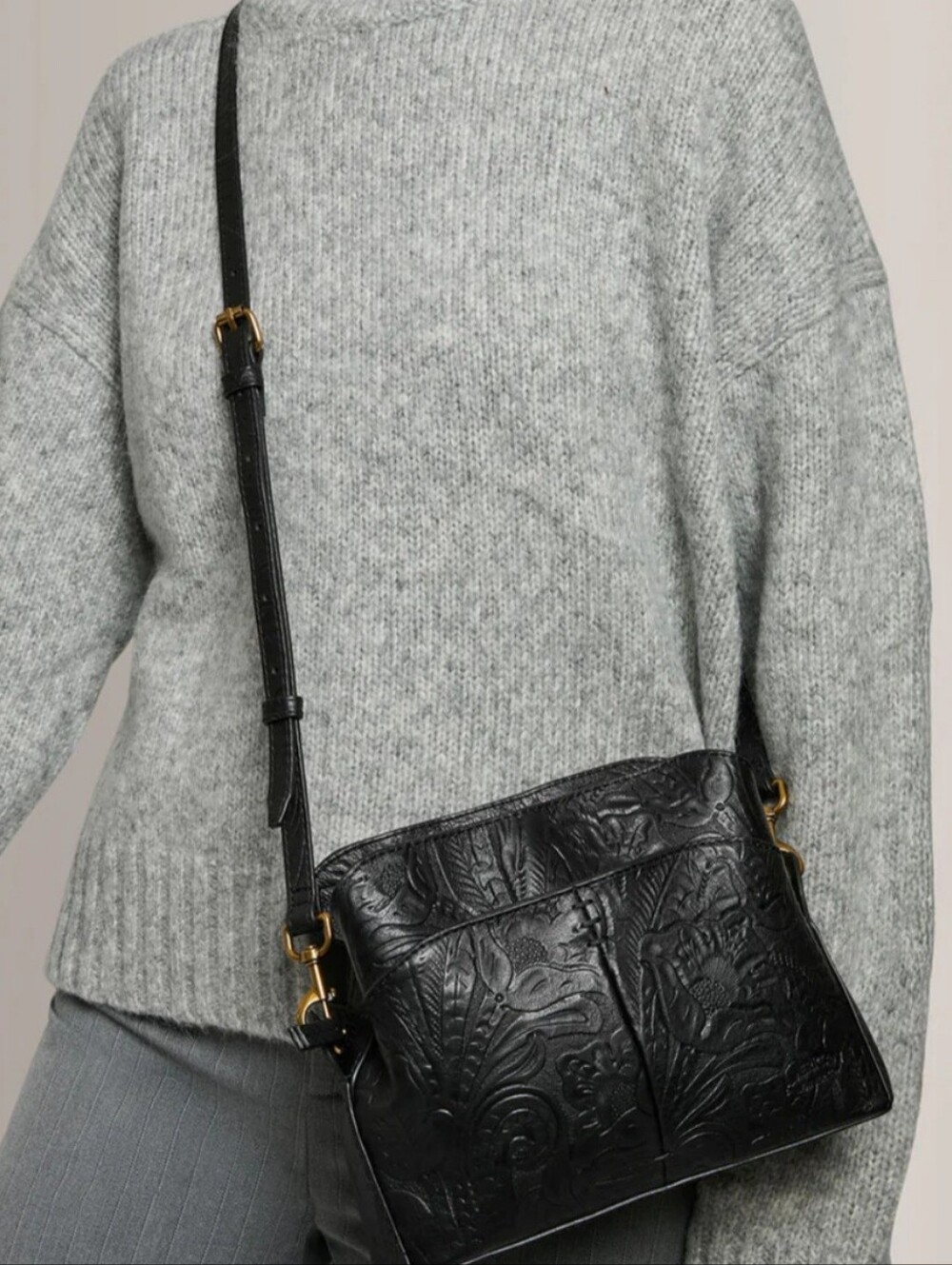 American Leather Co.: Tulip Triple Entry Crossbody